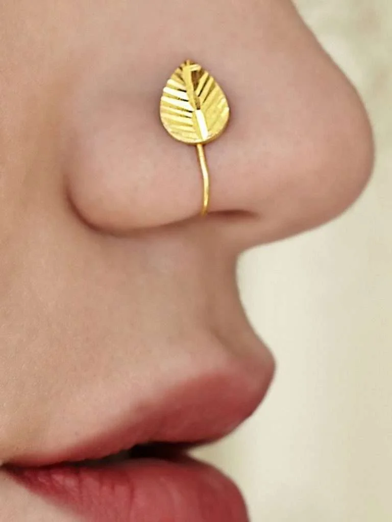 gold nose ring designs