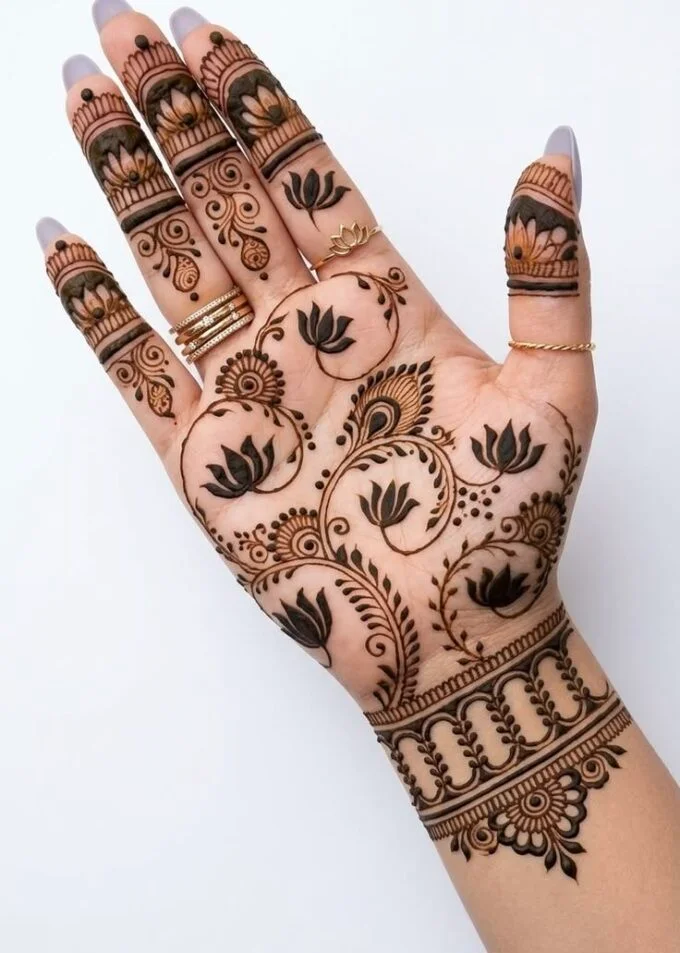 Peacock Mehndi Design
