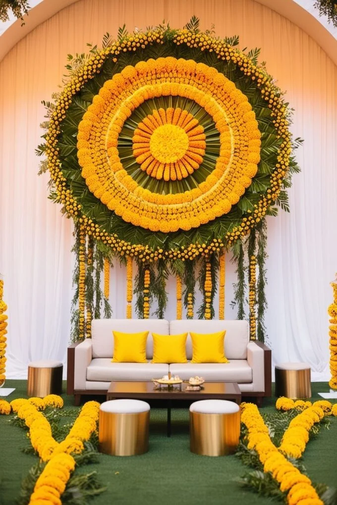 Marigold Flower Decoration Ideas
