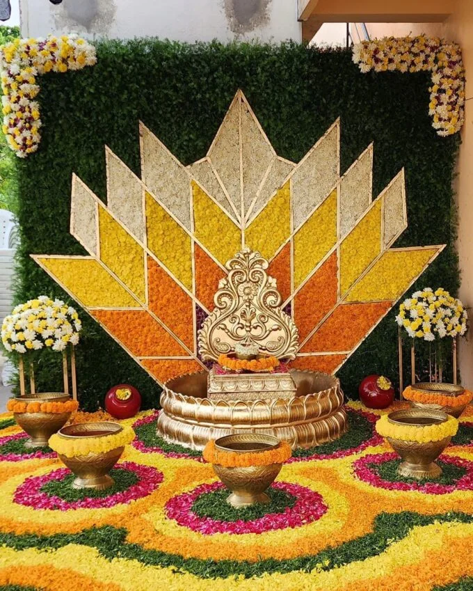 Marigold Flower Decoration Ideas