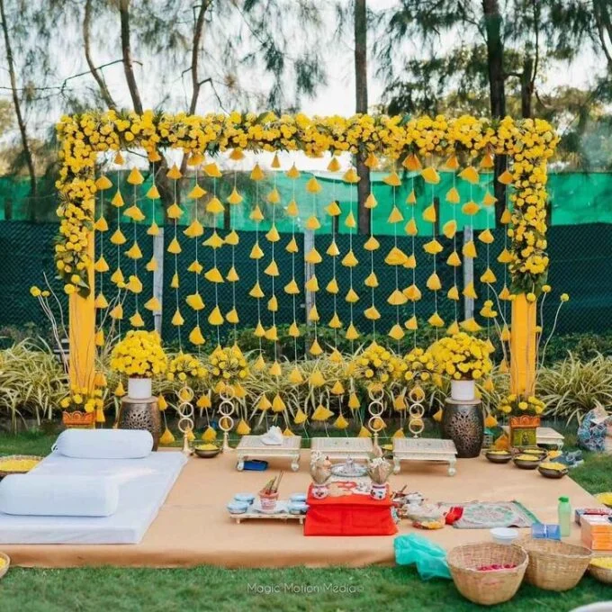 Marigold Flower Decoration Ideas