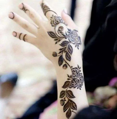 Back Hand Mehndi Designs