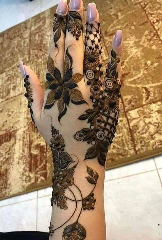 Back Hand Mehndi Designs