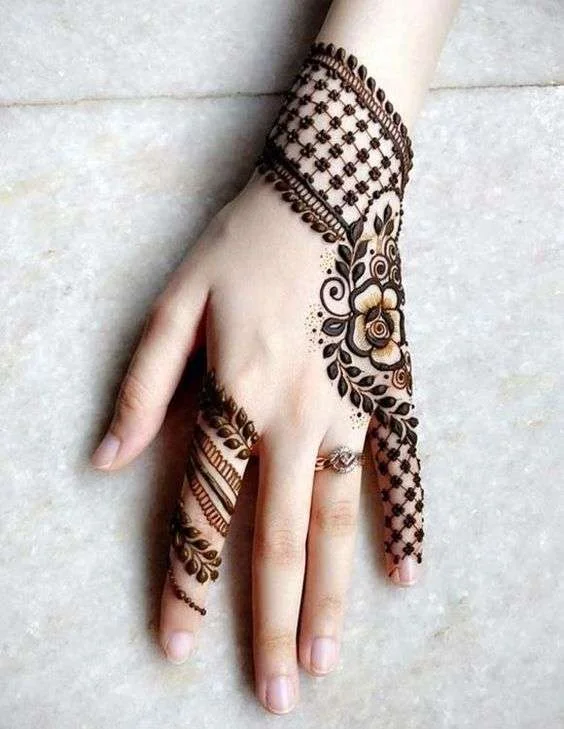 Back Hand Mehndi Designs