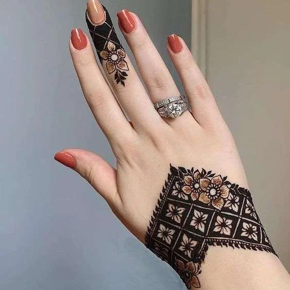Back Hand Mehndi Designs