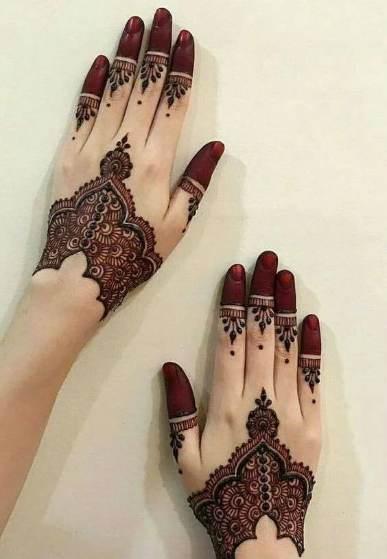 Back Hand Mehndi Designs
