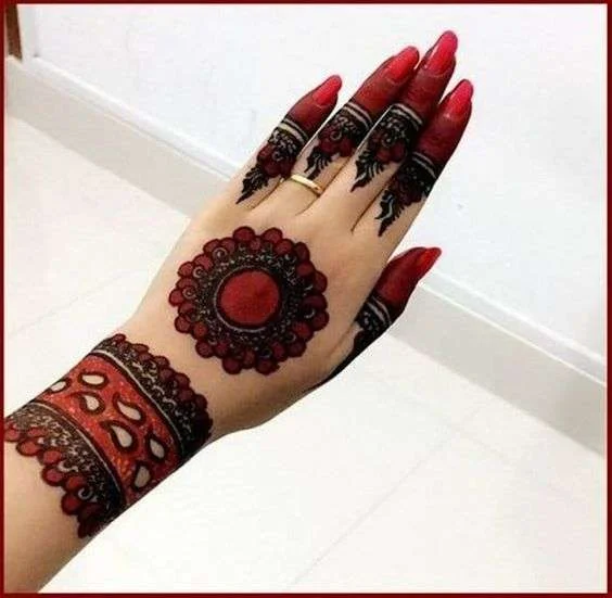 Back Hand Mehndi Designs