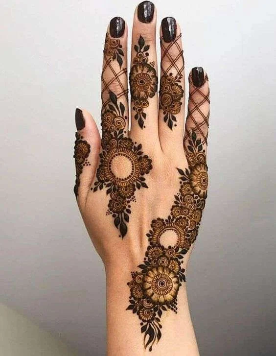Back Hand Mehndi Designs