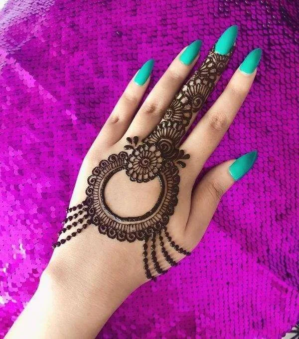 Jewelry mehndi designs for hand