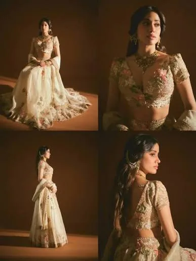 Khushi Kapoor’s Anamika Khanna lehenga