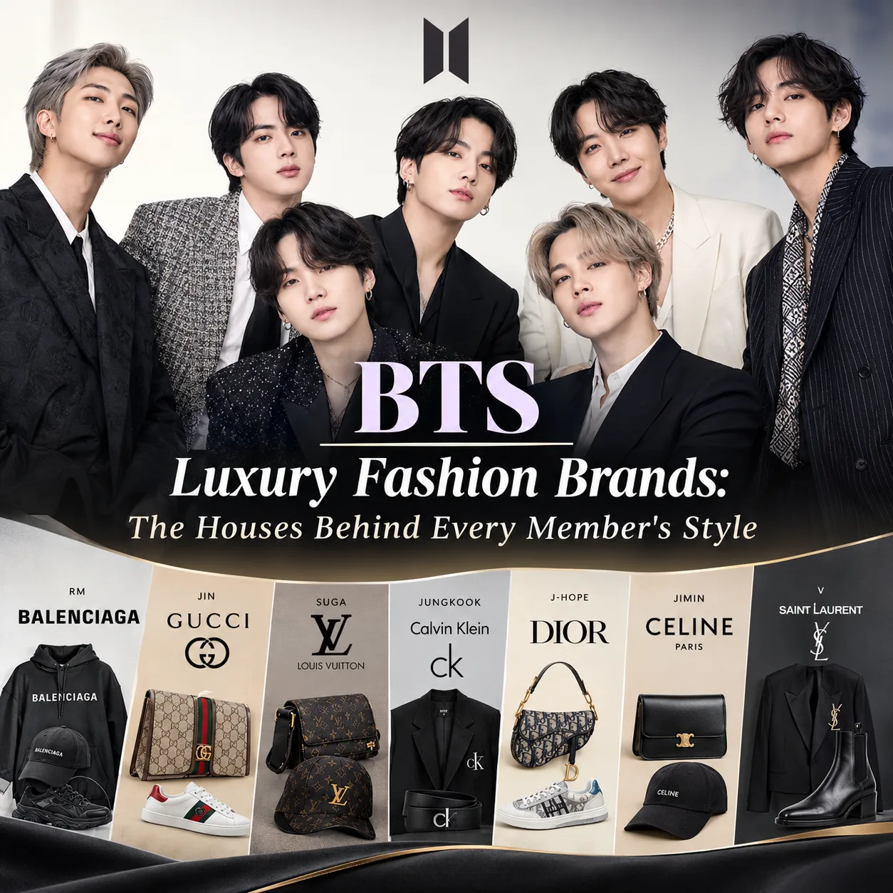 BTS Luxury Fashion Brands