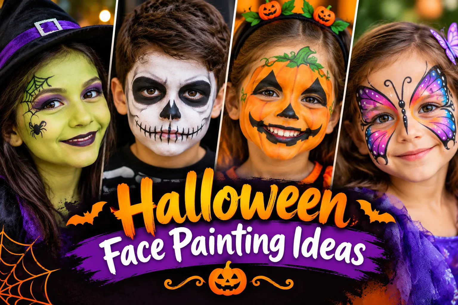 Halloween Face Painting Ideas